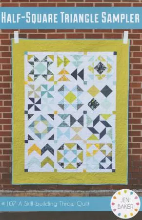 1/2 Square Triangle Sampler Quilt