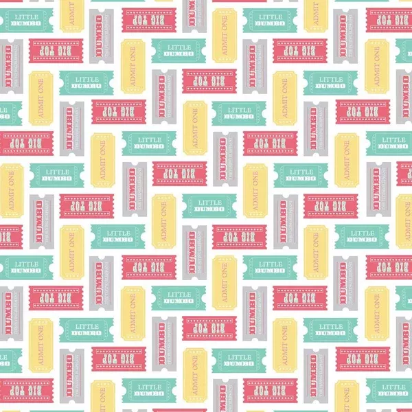 2 Yard PrecutDisney Dumbo In The CircusCircus Tickets Multi