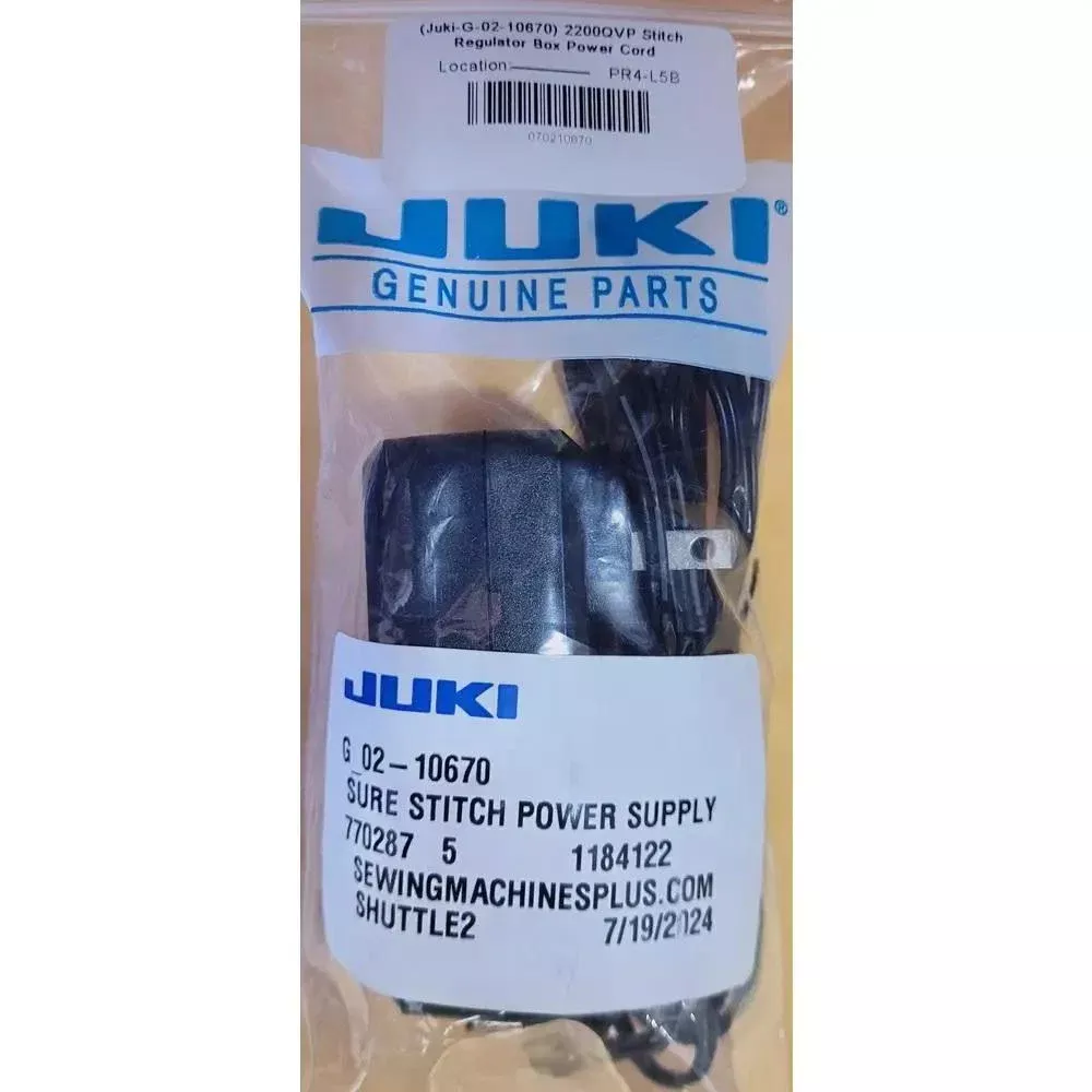 2200QVP Stitch Regulator Box Power Cord