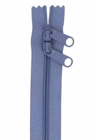 30" Zipper - Double Slide #4.5 -Country Blue - ByAnnie