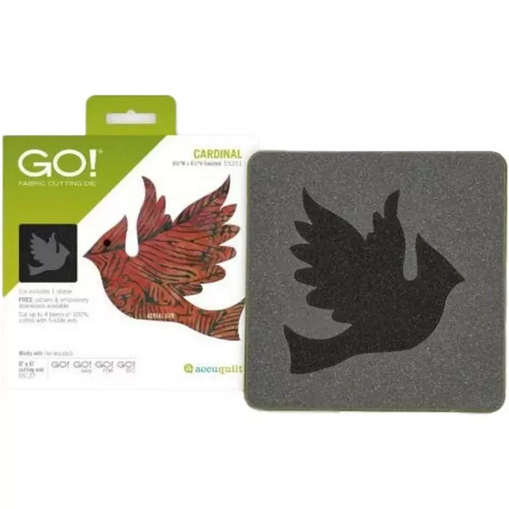 Accuquilt GO! Cardinal Applique Die