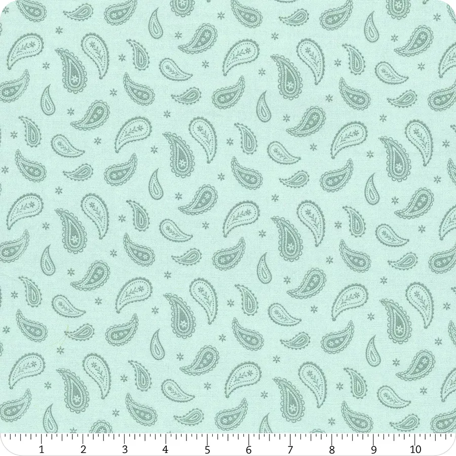 Ally's Garden - Paisley - per yard - by Dani Mogstad for Riley Blake Designs - C13246-Aqua