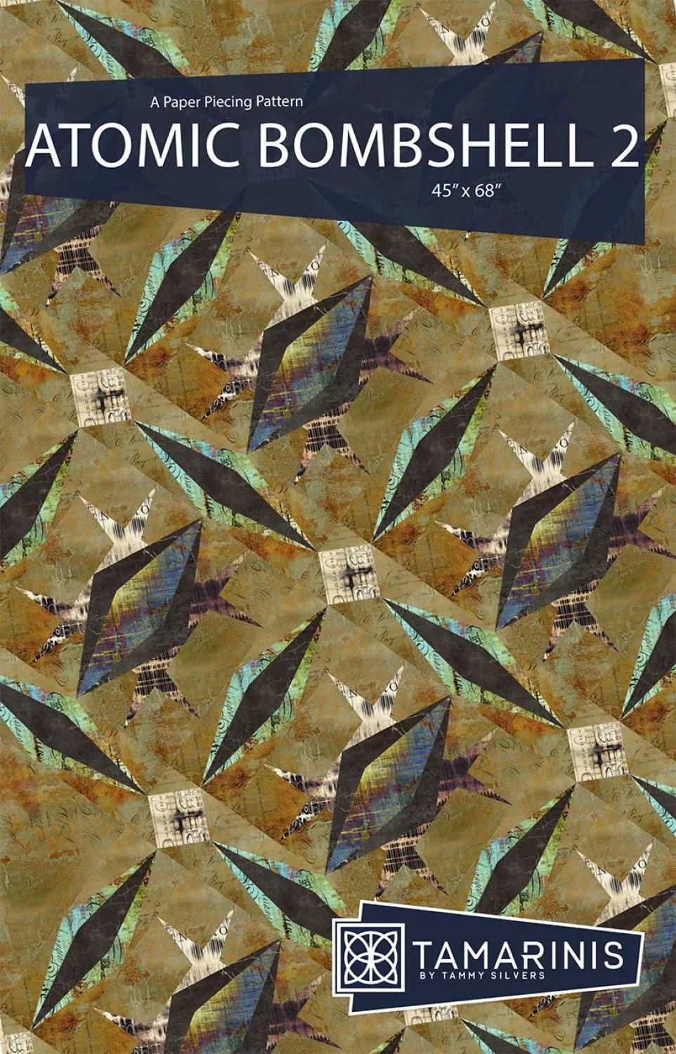 Atomic Bombshell 2 Quilt Pattern by Tamarinis