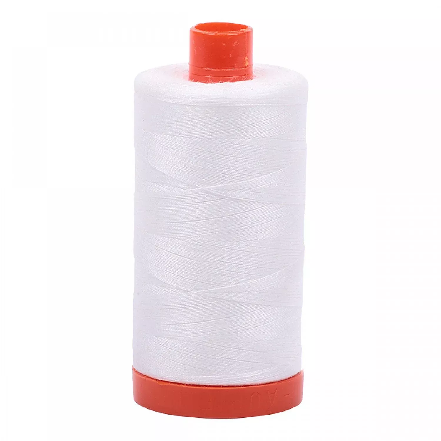 Aurifil Natural White 2021 - 50wt 1422yds, 100% Long Staple Mercerized Egyptian Cotton.