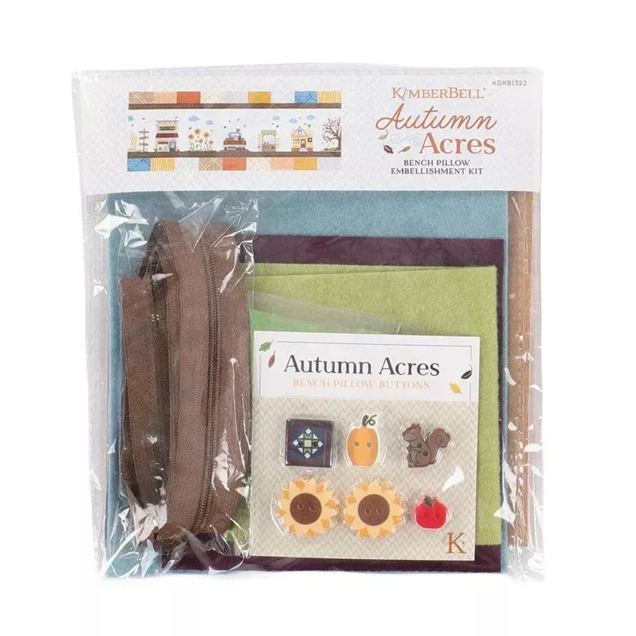 Autumn Acres Embellishment Kit by Kimberbell Designs | Maywood Studios