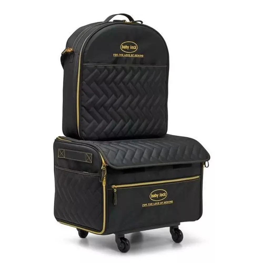 Baby Lock Large Quilted Trolley with Embroidery Arm Case