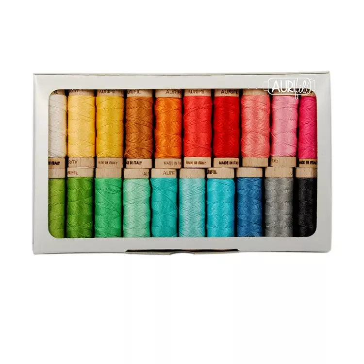 Bee Basics by Lori Holt, Aurifloss Set by Aurifil