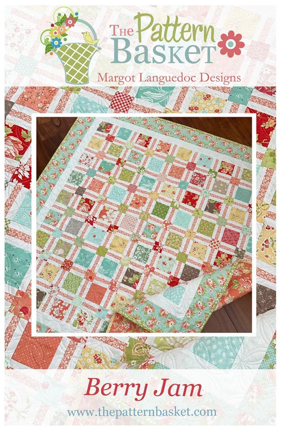 Berry Jam TPB2408by The Pattern Basket, Margot Designs Paper Pattern ONLY