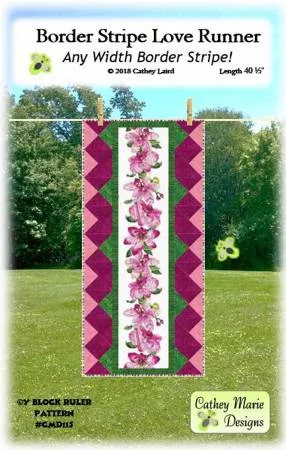 Border Stripe Love - Cathey Marie Designs