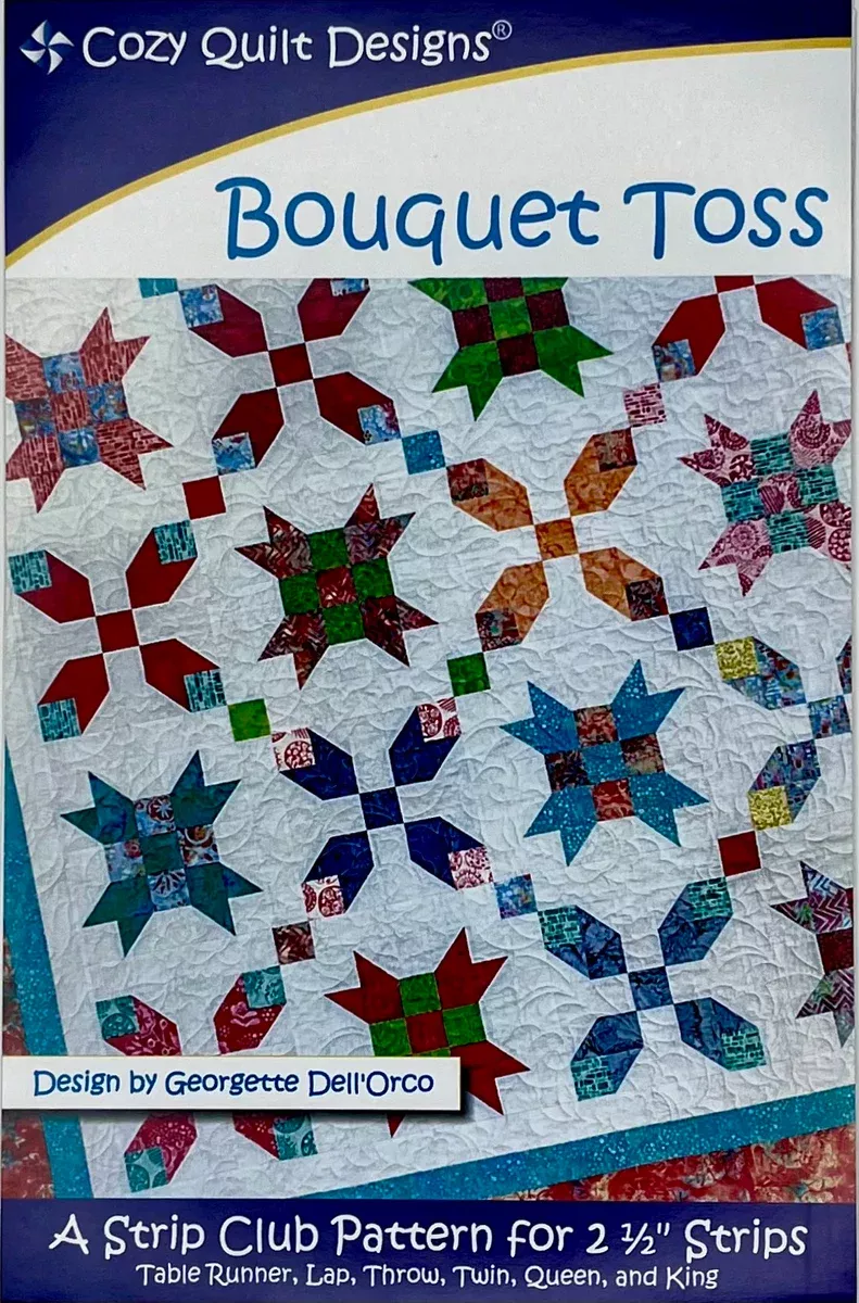 "BOUQUET TOSS" QUILT PATTERN