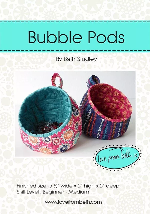 Bubble Pods Sewing Pattern - LFB 71 - PAPER PATTERN-only