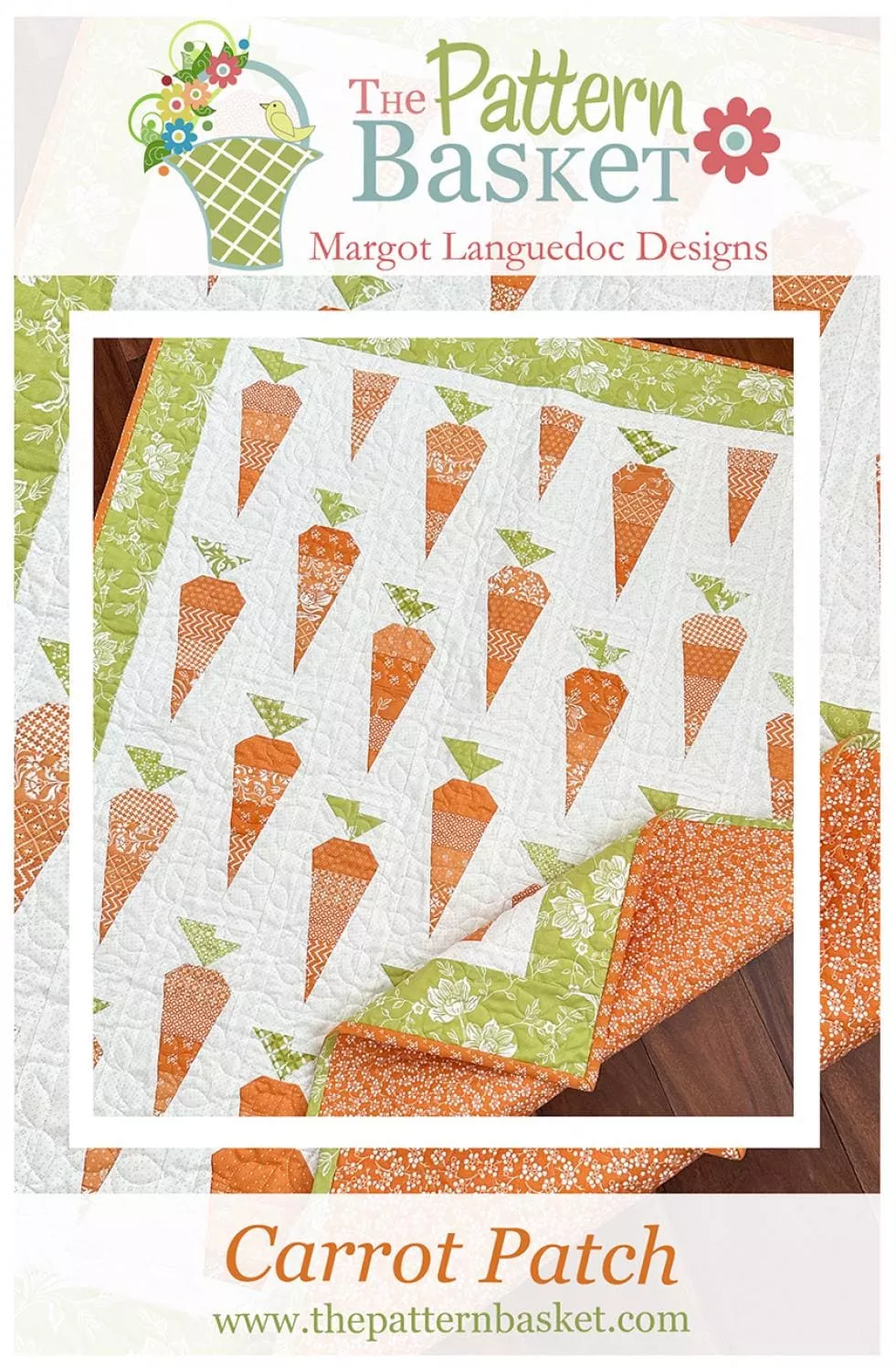 Carrot Patch by The Pattern Basket, Margot Designs TPB2410 Paper Pattern ONLY