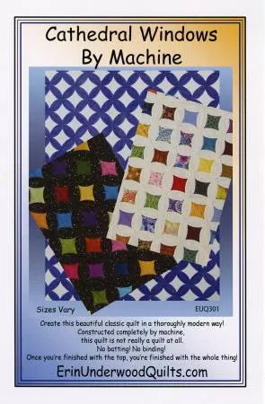 Cathedral Window by Machine - Erin Underwood Quilts