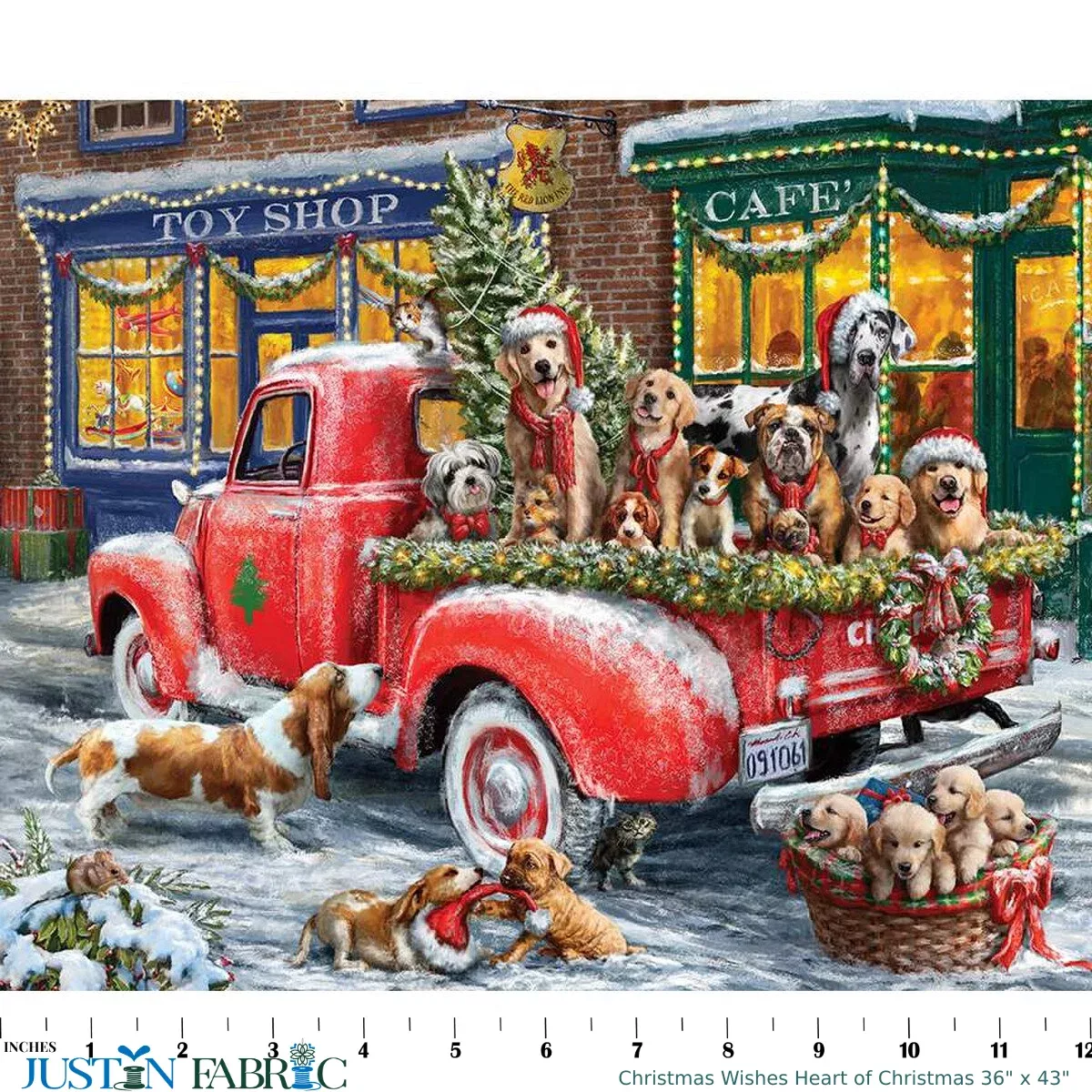 Christmas Wishes Heart of Christmas 36" x 43" by RBD Designers | Riley Blake Designs