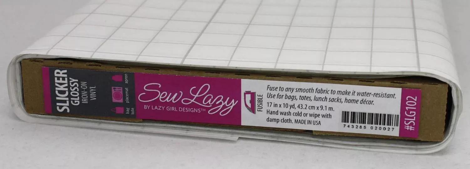CLEARANCE - Sew Lazy Slicker Iron-on Vinyl 17" wide