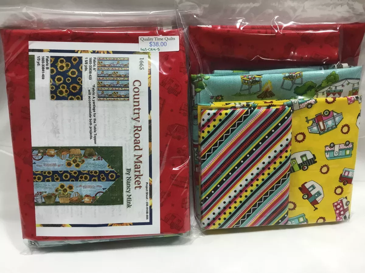 Country Road Market Table Runner - Campers