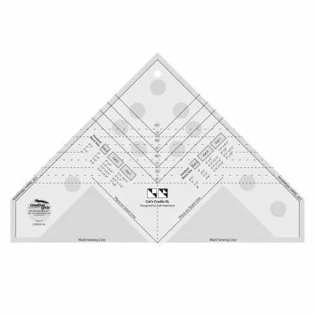 Creative Grids - Cat's Cradle Ruler XL