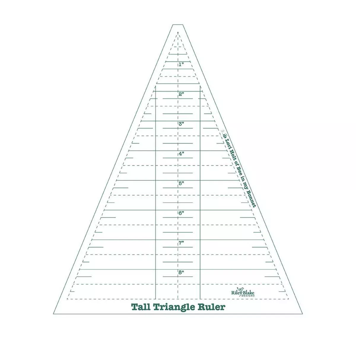 Cutting Ruler, TALL TRIANGLE by Lori Holt