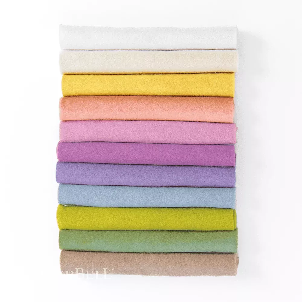 Embroidery Felt Pack - (11) 9"x12" Rolls - by Kimberbell Designs - Spring/Summer - KDKB-1285