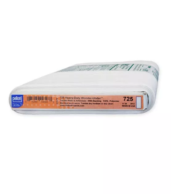 Fusible Interfacing - Heavy Duty Wonder Under - 17" Width - per yard - Pellon - PEL725-WHI