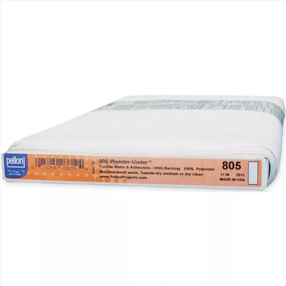 Fusible Interfacing - Wonder Under - 17" Width - per yard - Pellon - PEL805-WHI