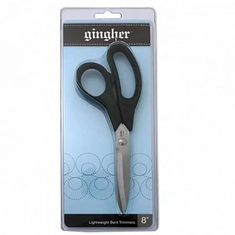 Gingher 8" Lightwgt Bent Sciss
