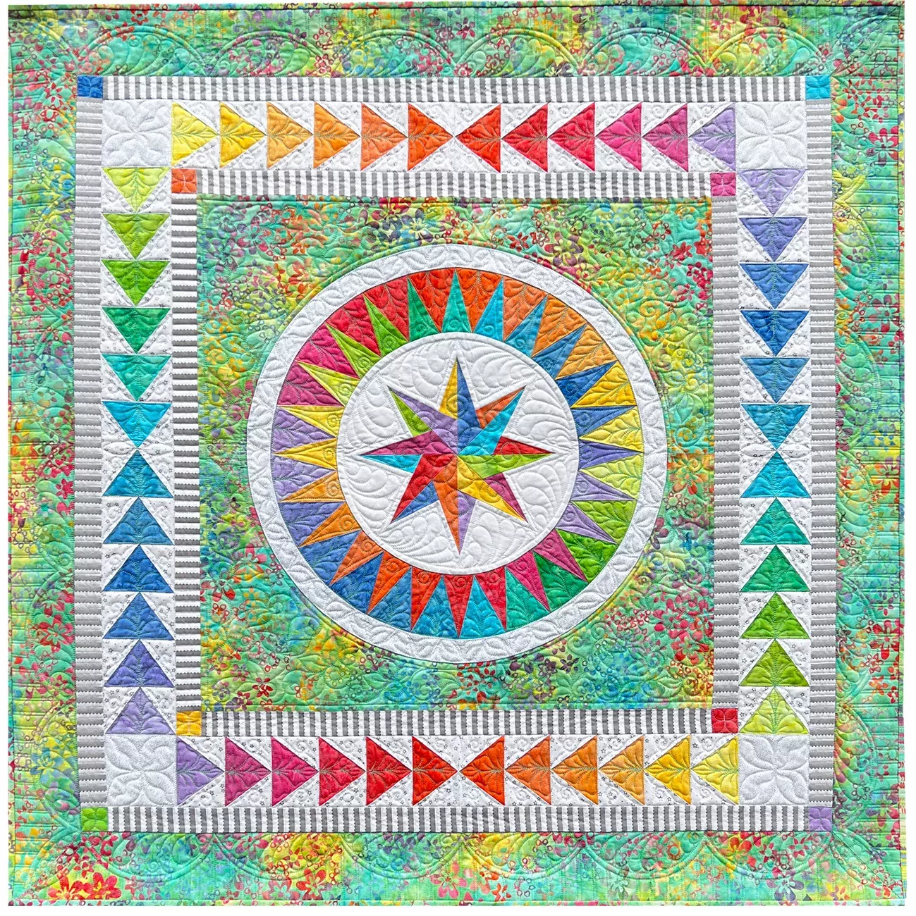 Happiness 2.0 - Cupcake Quilt Kit Batik by Jacqueline Jonge | Anthology Fabrics