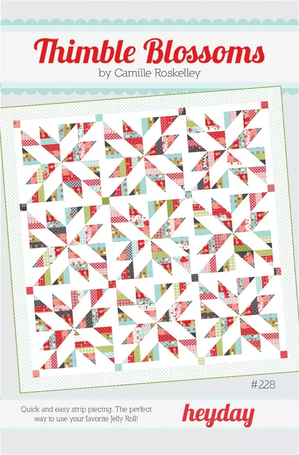 Heyday Pattern Thimble Blossoms TBL228