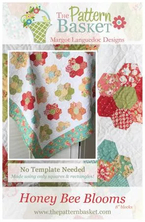 Honey Bee Blooms - The Pattern Basket - Margot Languedoc