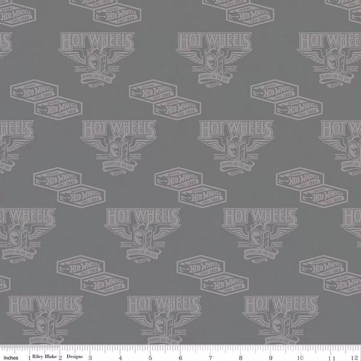 Hot Wheels Classic - Vintage Decals - per yard - by Hot Wheels for Riley Blake Designs - C11482-Cast Iron