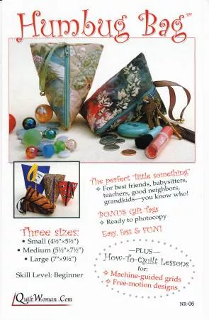 Humbug Bag, Quilt Woman