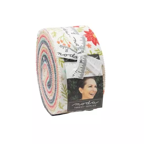 Joyful Joyful - Stacy Iest Hsu for Moda - Jelly Roll 2.5"x44" - 40 assorted pieces - 20800JR