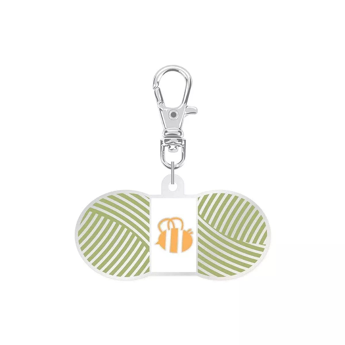 Lori Holt Enamel Happy Charm - CHUNKY THREAD LETTUCE - Chunky Thread - Lori Holt of Bee in my Bonnet - Riley Blake Designs - ST-34532