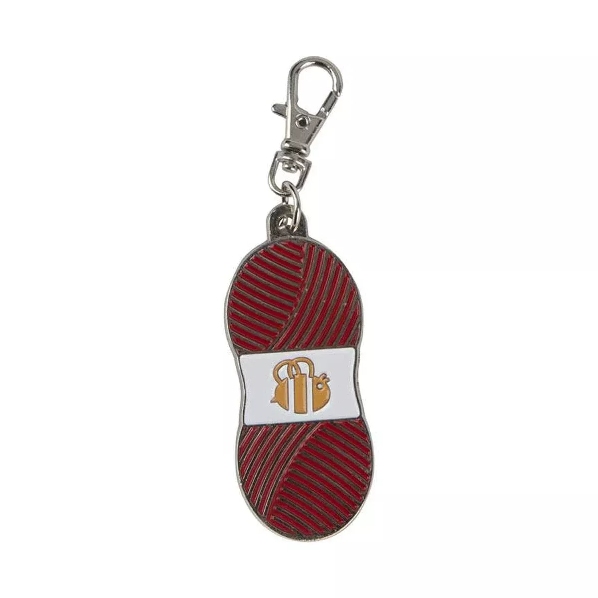 Lori Holt Enamel Happy Charm - CHUNKY THREAD RED - Chunky Thread - Lori Holt of Bee in my Bonnet - Riley Blake Designs - ST-25447