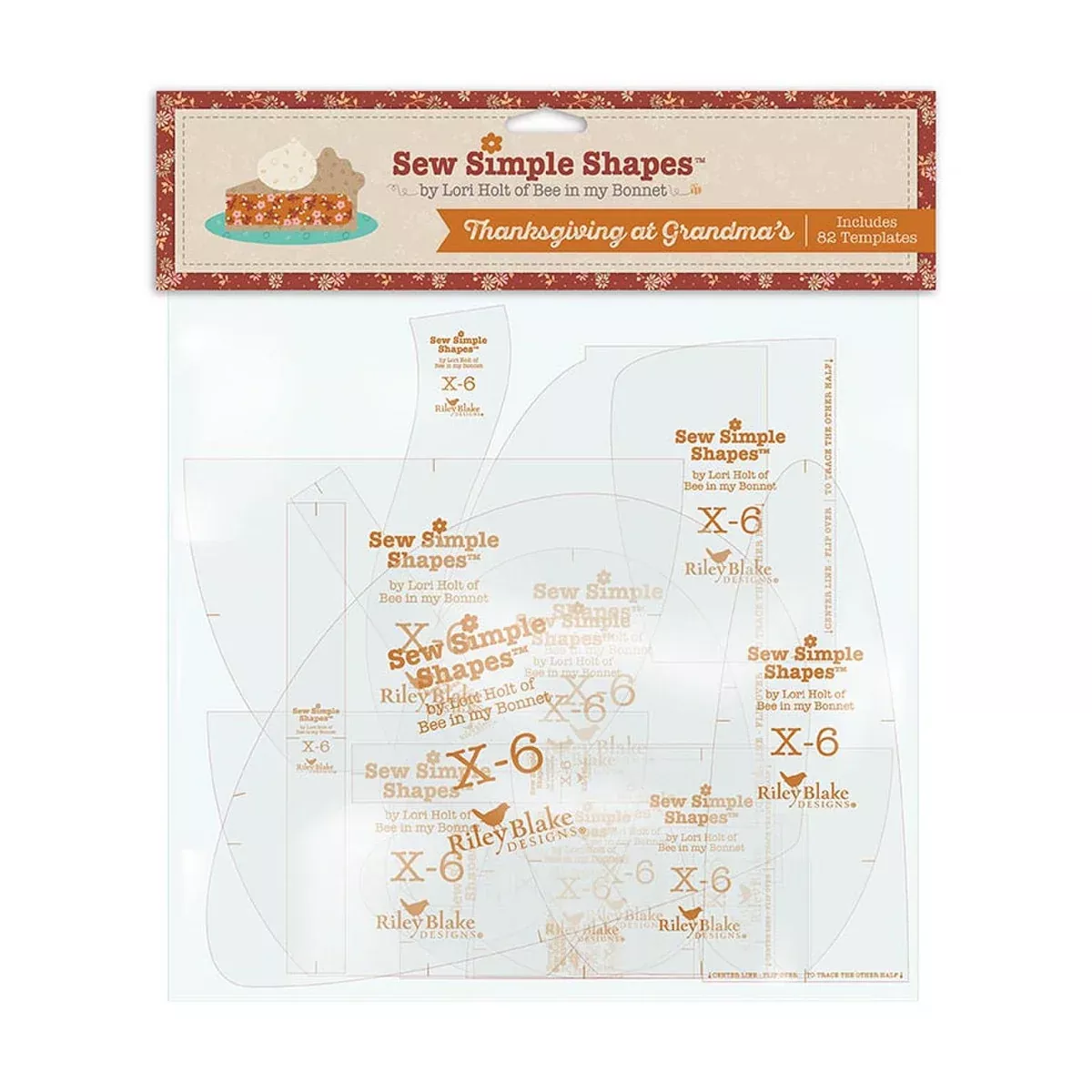 Lori Holt Thanksgiving at Grandma’s Sew Simple Shapes™ | Riley Blake Designs