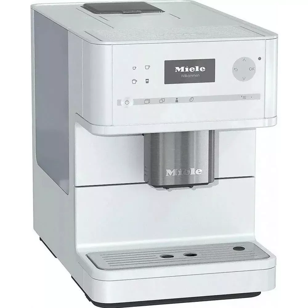 Miele CM 6150 10in Lotus White Countertop Coffee Machine