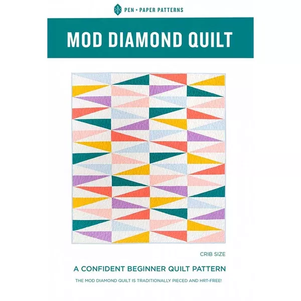 Mod Diamond Quilt Pattern