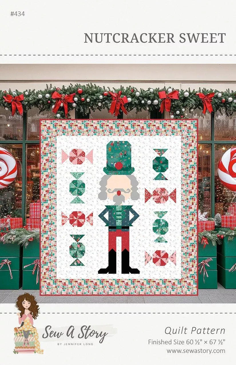 Nutcracker Tradition Nutcracker Sweet Pattern by Jennifer Long for Riley Blake