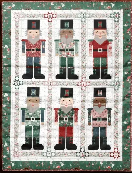 NutcrackerThe Nutcracker Quilt Book Pattern by Jennifer Long for Riley Blake