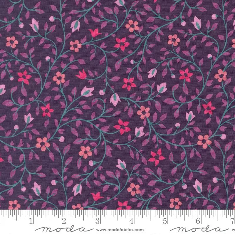 Parlor Serenity Plum 11965 26 Moda by Crystal Manning
