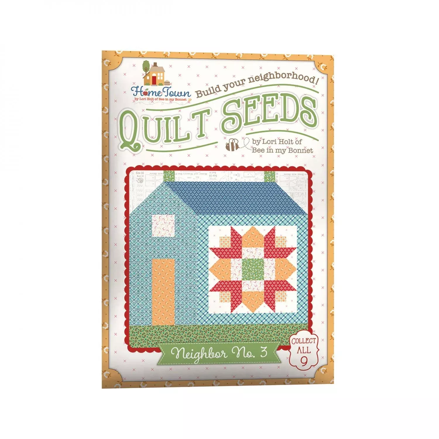 Quilt Seeds - Home Town - Quilt Block Neighbor No 3