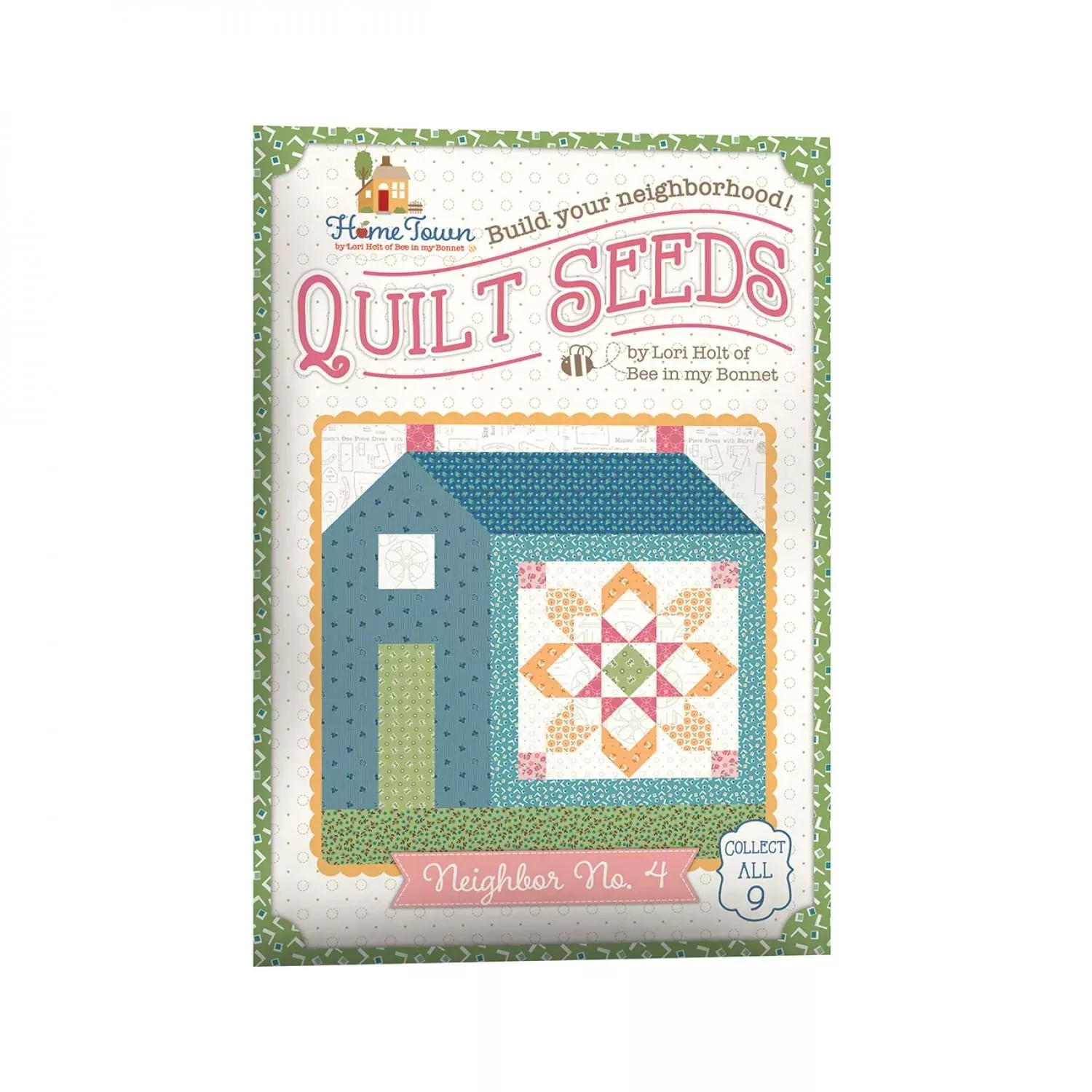 Quilt Seeds - Home Town - Quilt Block Neighbor No 4