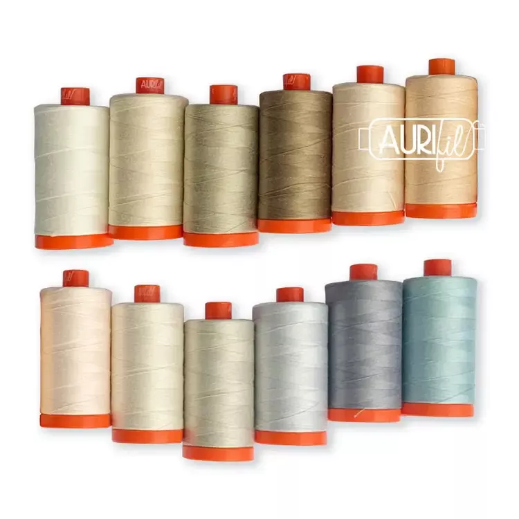 Signature Style by Edyta Sitar, 50wt Cotton Thread Set by Aurifil