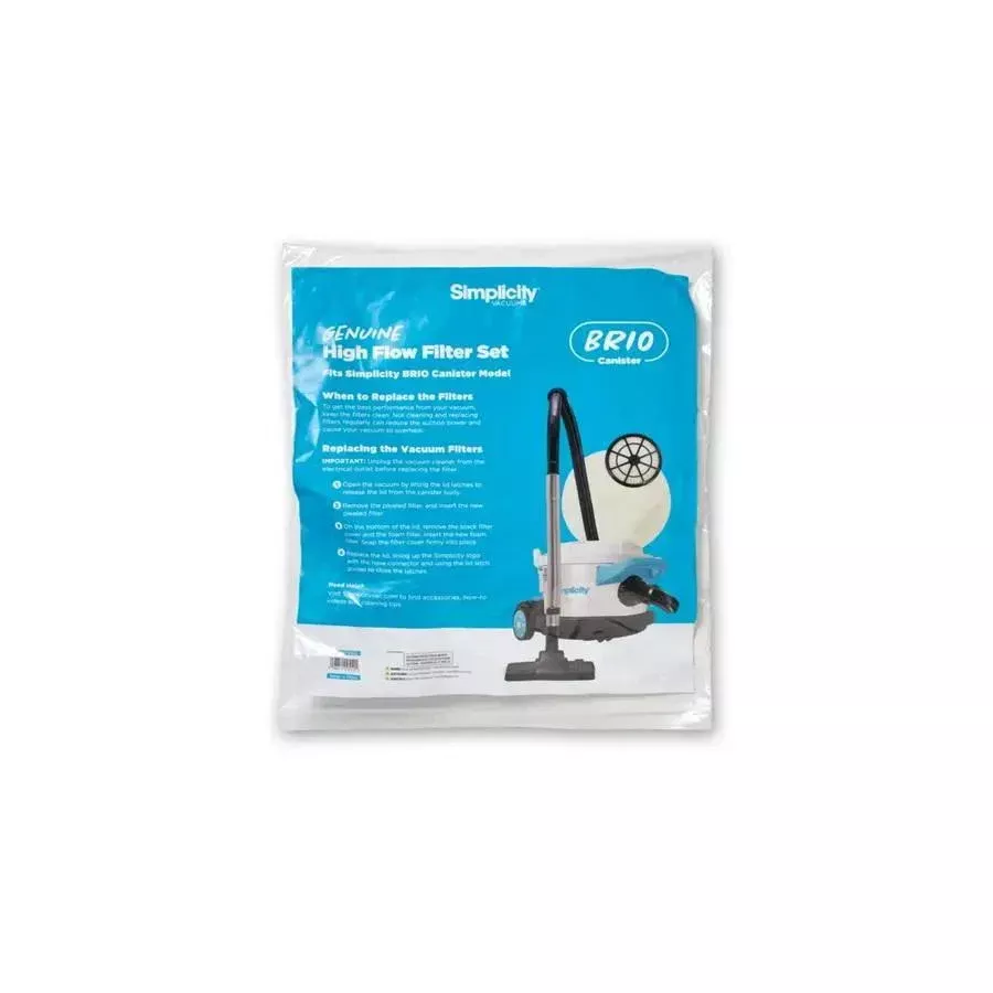 Simplicity Filter Set for Brio Canister