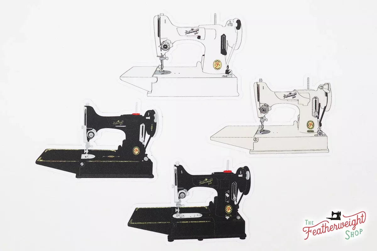 Sticker Set, Singer Featherweight (Set of 4)