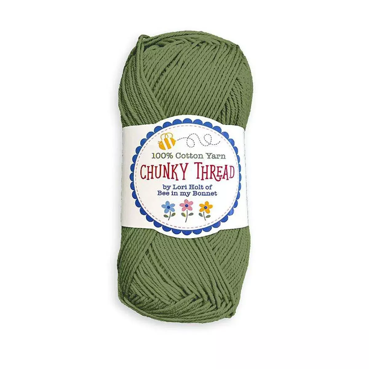 Tarragon Chunky Thread by Lori Holt (50g) | Riley Blake Designs