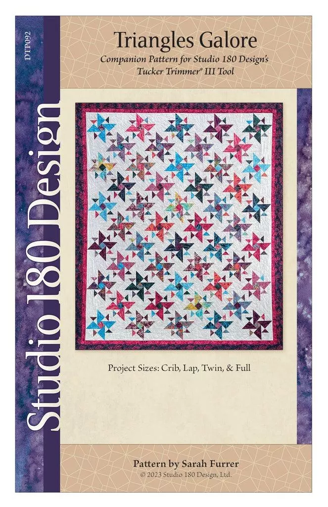 Triangles Galore Pattern by Studio 180 Design