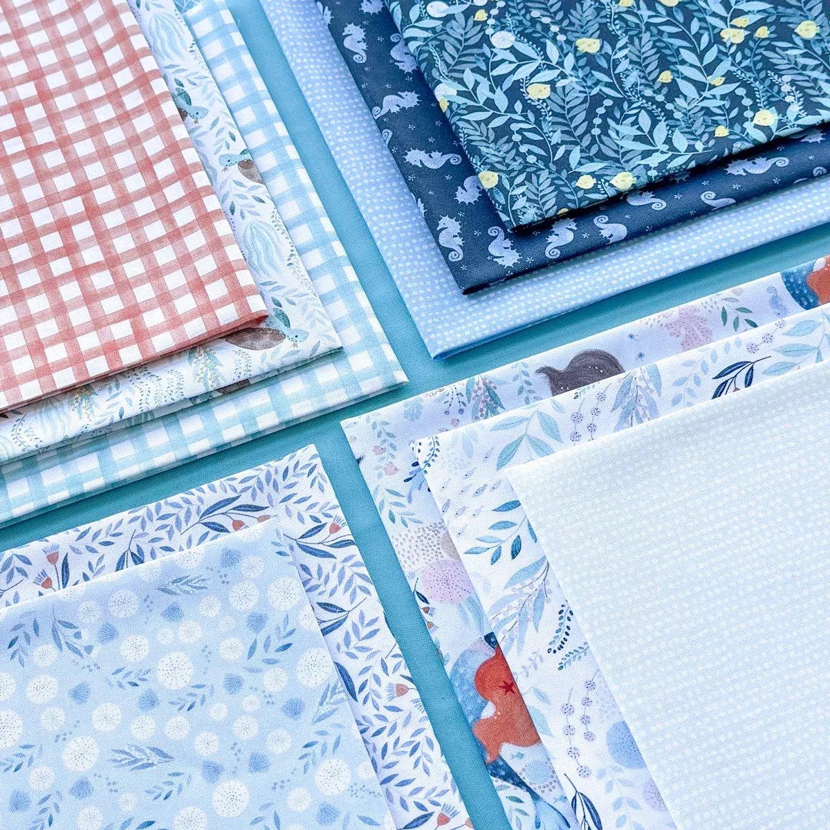 Under the Sea - PROMO - Fat Quarter Bundle (11) - 18" x 21" pieces - Dear Stella - FQB-UNDERTHESEA-11