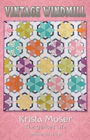 Vintage Windmill, by Krista Moser The Quilted Life